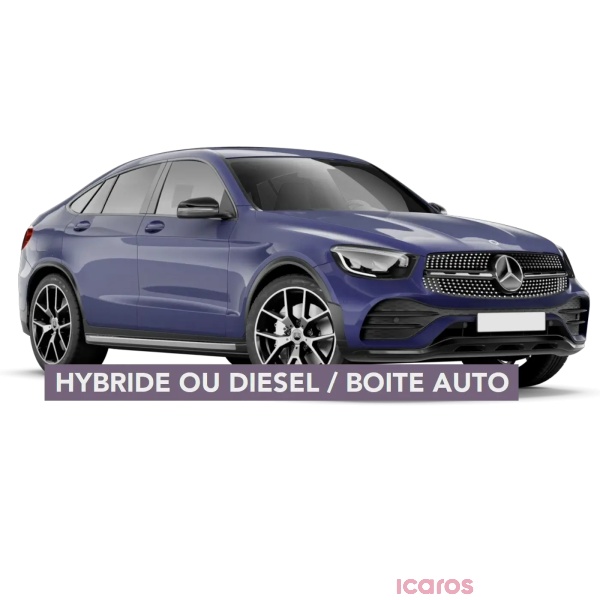 Leasing MERCEDES GLC Coupé sans apport et flexible.