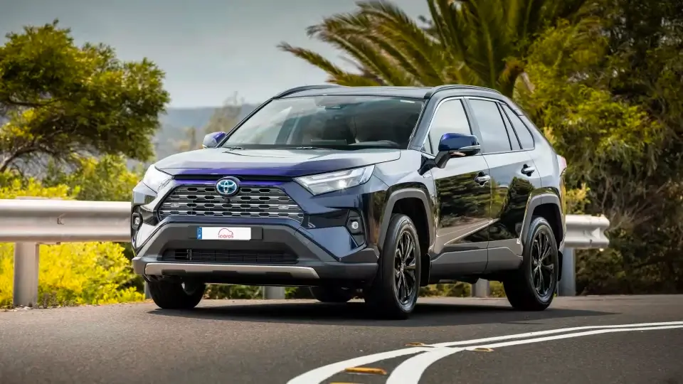 vue extérieur toyota rav4