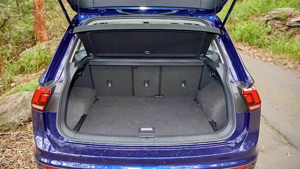 coffre du volkswagen tiguan