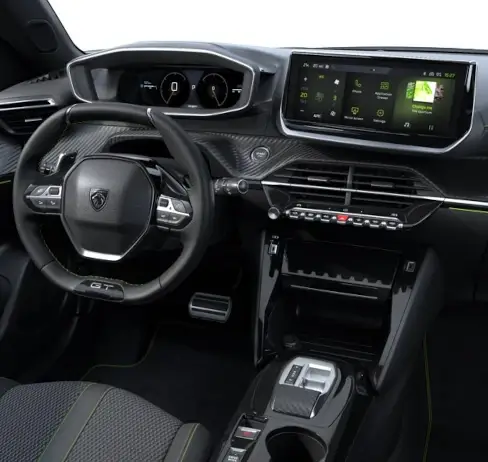Intérieur du Peugeot 2008 finition GT